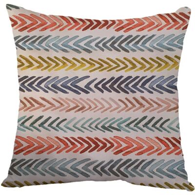 - Fodera per cuscino fantasia spiga multicolor 50x50 cm - Fodera per cuscino fantasia spiga multicolor 50x50 cm