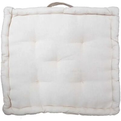- Cuscino da pavimento lino 45x45x10 cm - Cuscino da pavimento lino 45x45x10 cm