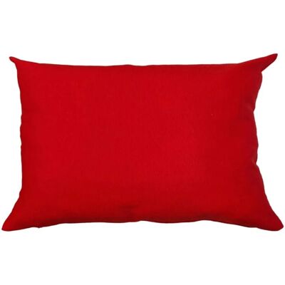 - Cuscino arredo 60x40 cm rosso - Cuscino arredo 60x40 cm rosso