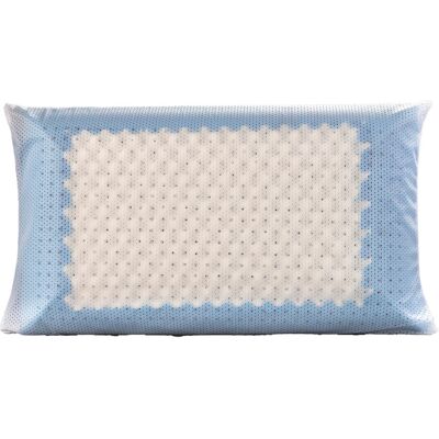 - Cuscino Memory Aromatherapy massage 72x42 cm blu - Cuscino Memory Aromatherapy massage 72x42 cm blu