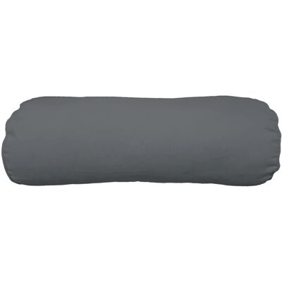 - Cuscino bombato arredo cilindro 50x20 cm grigio scuro - Cuscino bombato arredo cilindro 50x20 cm grigio scuro