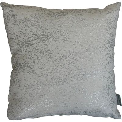 - Cuscino arredo Lurex Gospel ciniglia 42 cm x 42 cm argento - Cuscino arredo Lurex Gospel ciniglia 42 cm x 42 cm argento