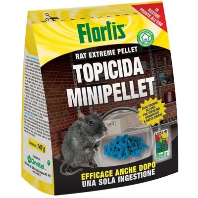 - Topicida esca in pellet 140 g - Topicida esca in pellet 140 g