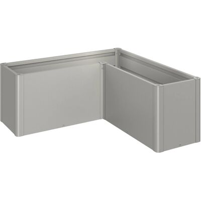 Biohort Fioriera da esterno Belvedere Midi grigio quarzo 61x152x152 cm Biohort Fioriera da esterno Belvedere Midi grigio quarzo 61x152x152 cm