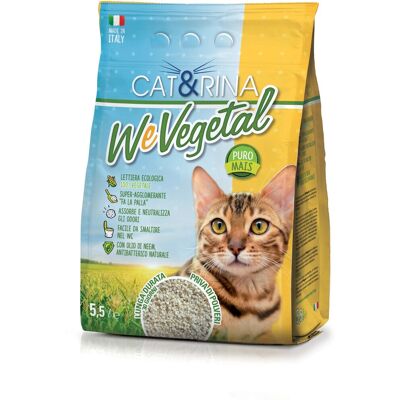 - Lettiera gatto in mais superassorbente Cat&Rina 5,5 l - Lettiera gatto in mais superassorbente Cat&Rina 5,5 l