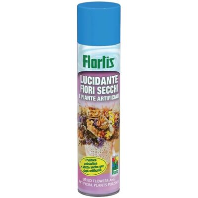 Flortis Lucidante Fogliare per Fiori Secchi e Piante Artificiale - Spray Lucidante per Fiori e Piante Artificiale Flortis Lucidante Fogliare per Fiori Secchi e Piante Artificiale - Spray Lucidante per Fiori e Piante Artificiale