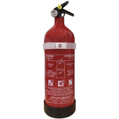 - Estintore a polvere 2 kg - Estintore a polvere 2 kg