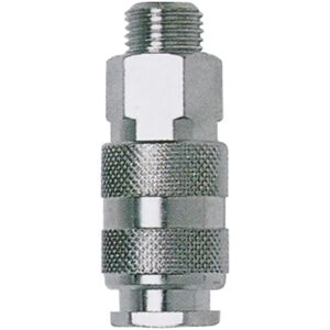 Abac Rubinetto rapido universale pneumatico 12 mm x 1/2" M Abac Rubinetto rapido universale pneumatico 12 mm x 1/2" M