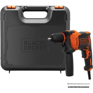 Black+decker Trapano a percussione 550 W con valigetta Black+decker Trapano a percussione 550 W con valigetta