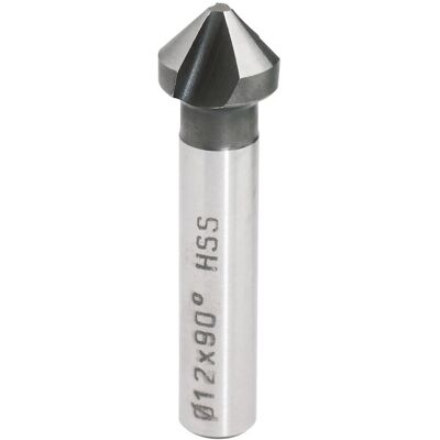 Lux-Tools Svasatore in acciaio super rapido (HSS) metallo Comfort Ø 12 mm Lux-Tools Svasatore in acciaio super rapido (HSS) metallo Comfort Ø 12 mm