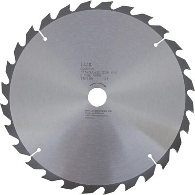 Lux-Tools Lama per sega circolare HM 315x30 mm 38 denti Lux-Tools Lama per sega circolare HM 315x30 mm 38 denti