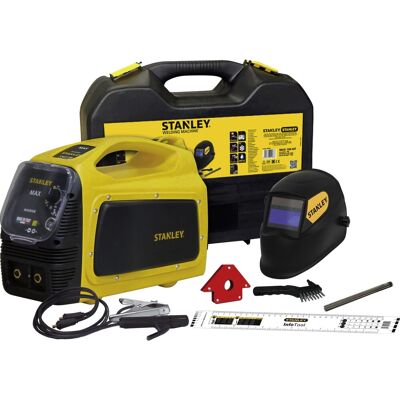 Stanley kit saldatrice inverter 150 A con accessori e confezione promo Stanley kit saldatrice inverter 150 A con accessori e confezione promo