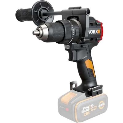 Worx Trapano avvitatore Brushless WX356.9 con percussione 85Nm 20V Worx Trapano avvitatore Brushless WX356.9 con percussione 85Nm 20V