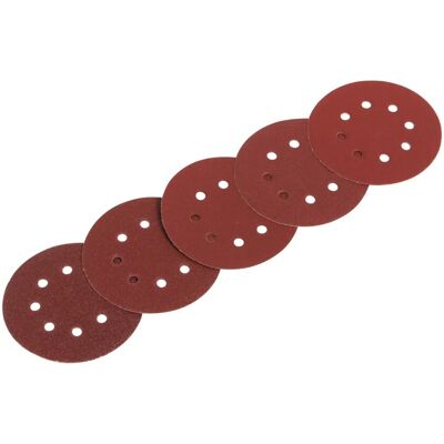 Lux-Tools - 125mm - Velcro - K40-K240 - Disco abrasivo Lux-Tools - 125mm - Velcro - K40-K240 - Disco abrasivo