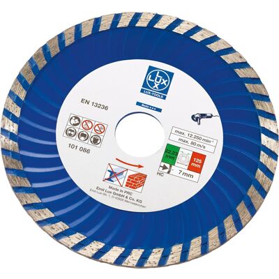 Lux-Tools Disco diamantato per smerigliatrice Classic Stone Ø 125 mm Lux-Tools Disco diamantato per smerigliatrice Classic Stone Ø 125 mm