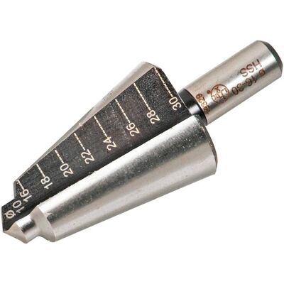 Lux-Tools Punta per svasare lamiere HSS Comfort Ø 16 mm - 30 mm Lux-Tools Punta per svasare lamiere HSS Comfort Ø 16 mm - 30 mm