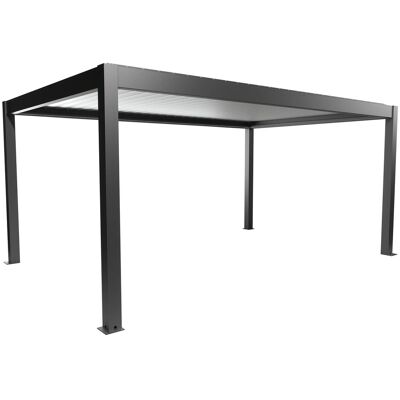Biohort Pergola in metallo grigio scuro/argento 552,5x367,5x264 cm Biohort Pergola in metallo grigio scuro/argento 552,5x367,5x264 cm