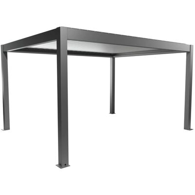 Biohort Pergola in metallo grigio quarzo/argento 460x367,5x264 cm Biohort Pergola in metallo grigio quarzo/argento 460x367,5x264 cm
