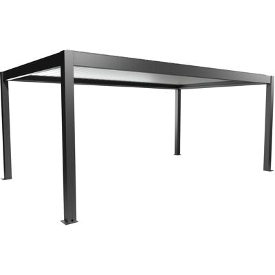 Biohort Pergola in metallo grigio scuro/argento 608x367,5x264 cm Biohort Pergola in metallo grigio scuro/argento 608x367,5x264 cm