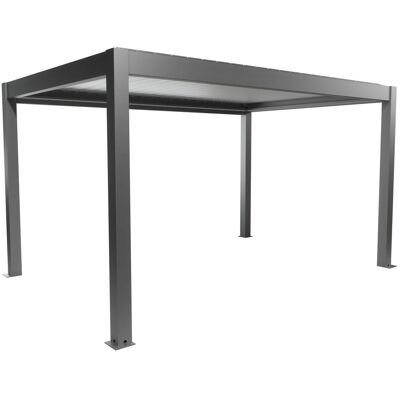 Biohort Pergola in metallo grigio quarzo/argento 460x312x264 cm Biohort Pergola in metallo grigio quarzo/argento 460x312x264 cm