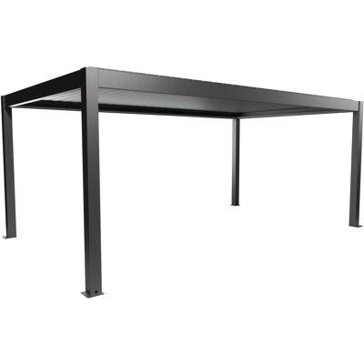 Biohort Pergola in metallo grigio scuro met. 608x367,5x264 cm Biohort Pergola in metallo grigio scuro met. 608x367,5x264 cm