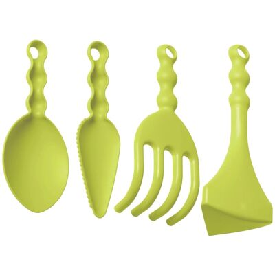 Epoca Set 4 mini attrezzi Garden Tools lime Epoca Set 4 mini attrezzi Garden Tools lime