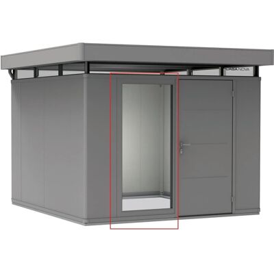 Biohort Elemento in vetro per CasaNova Grigio quarzo metallizzato Biohort Elemento in vetro per CasaNova Grigio quarzo metallizzato