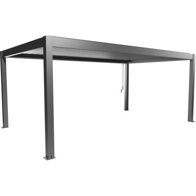 Biohort Pergola in metallo grigio quarzo-met. 608x367,5x264 cm Biohort Pergola in metallo grigio quarzo-met. 608x367,5x264 cm