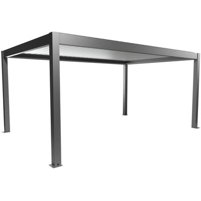 Biohort Pergola in metallo grigio quarzo/argento 552,5x367,5x264 cm Biohort Pergola in metallo grigio quarzo/argento 552,5x367,5x264 cm