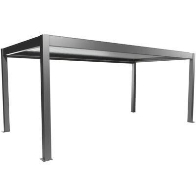 Biohort Pergola in metallo grigio quarzo/argento 608x312x264 cm Biohort Pergola in metallo grigio quarzo/argento 608x312x264 cm