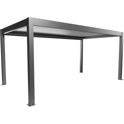 Biohort Pergola in metallo grigio quarzo/argento 552,5x312x264 cm Biohort Pergola in metallo grigio quarzo/argento 552,5x312x264 cm