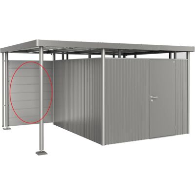 Biohort Parete posteriore tetto laterale H2-H5 134x4x181 cm Grigio quarzo met Biohort Parete posteriore tetto laterale H2-H5 134x4x181 cm Grigio quarzo met