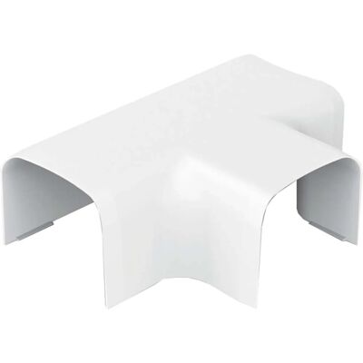 - Deviazione a T per canalina Bianco puro 80x60 mm - Deviazione a T per canalina Bianco puro 80x60 mm