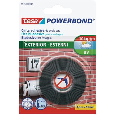 Tesa Nastro biadesivo per esterni 19 mm x 1,5 m Tesa Nastro biadesivo per esterni 19 mm x 1,5 m