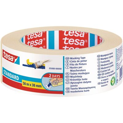 Tesa Nastro in carta per mascheratura 50x38 mm Tesa Nastro in carta per mascheratura 50x38 mm