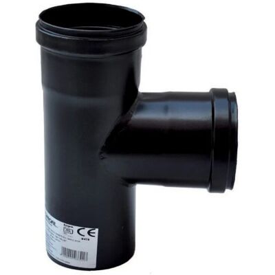 - Raccordo tubo stufa a pellet T 90° FFM Ø 80 mm SP 1,2 mm con guarnizione - Raccordo tubo stufa a pellet T 90° FFM Ø 80 mm SP 1,2 mm con guarnizione
