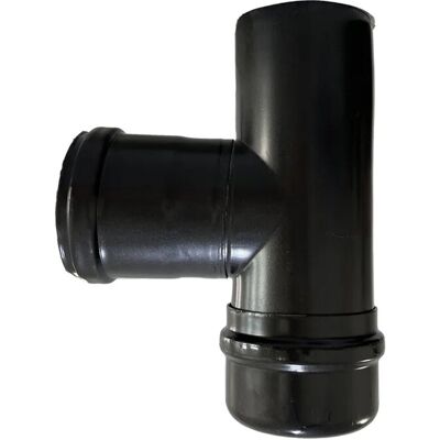 - Raccordo tubo stufa a pellet T 90° MFM Ø 100 mm SP 1,2 mm con guarnizione - Raccordo tubo stufa a pellet T 90° MFM Ø 100 mm SP 1,2 mm con guarnizione