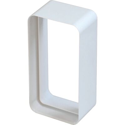 RT-120x60-rectangular-tube-joint - Bianco - Joint RT-120x60-rectangular-tube-joint - Bianco - Joint