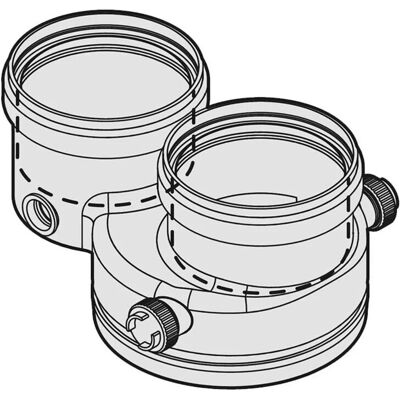 Bosch Sistema sdoppiato per caldaie a condensazione 80/80 Bosch Sistema sdoppiato per caldaie a condensazione 80/80