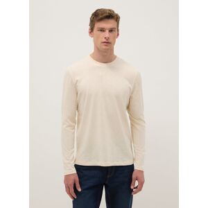OVS, T-shirt Beige A Maniche Lunghe In Puro Cotone Regular Fit, Uomo, Beige, Taglia: XXL OVS, T-shirt Beige A Maniche Lunghe In Puro Cotone Regular Fit, Uomo, Beige, Taglia: XXL