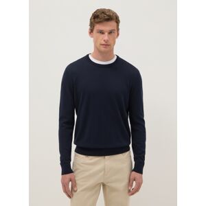 OVS, Pullover Girocollo Blu In Misto Cotone Regular Fit, Uomo, Blu, Taglia: M OVS, Pullover Girocollo Blu In Misto Cotone Regular Fit, Uomo, Blu, Taglia: M