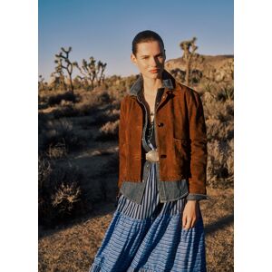 PIOMBO, Blazer In Vera Pelle Marrone Regular Fit, Donna, Marrone, Taglia: XL PIOMBO, Blazer In Vera Pelle Marrone Regular Fit, Donna, Marrone, Taglia: XL