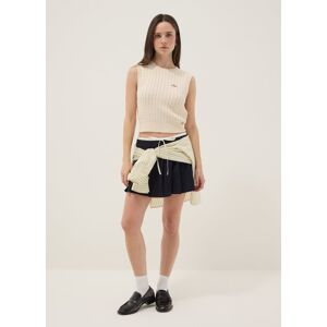 B.ANGEL, Gonna In Misto Viscosa Blu Regular Fit Con Vita Strutturata, Donna, Blu, Taglia: L B.ANGEL, Gonna In Misto Viscosa Blu Regular Fit Con Vita Strutturata, Donna, Blu, Taglia: L