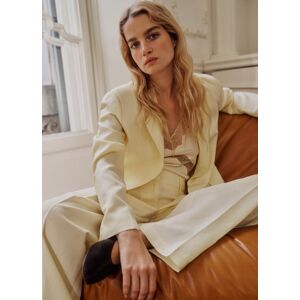 LES COPAINS, Tank Top In Misto Viscosa Beige Regular Fit Con Dettagli Trasparenti, Donna, Beige, Taglia: S LES COPAINS, Tank Top In Misto Viscosa Beige Regular Fit Con Dettagli Trasparenti, Donna, Beige, Taglia: S