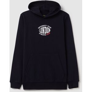 OVS, Felpa Con Cappuccio E Stampa "london University Team", Bambino, Blu, Taglia: 11-12 OVS, Felpa Con Cappuccio E Stampa "london University Team", Bambino, Blu, Taglia: 11-12