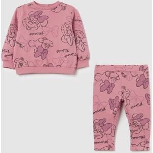 Disney Jogging Set In Cotone Bio Con Stampa Minnie, Bambina, Rosa, Taglia: 30-36 Disney Jogging Set In Cotone Bio Con Stampa Minnie, Bambina, Rosa, Taglia: 30-36