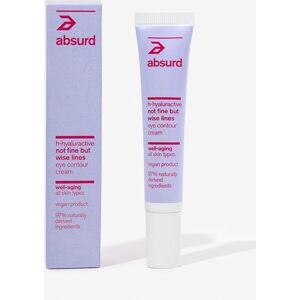 ABSURD, Crema Contorno Occhi Anti Age Not Fine But Wise Lines, Donna, Viola, Taglia: FASUL ABSURD, Crema Contorno Occhi Anti Age Not Fine But Wise Lines, Donna, Viola, Taglia: FASUL