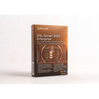 Microsoft SQL Server 2025 Enterprise 16 Core - Fatturazione Italiana Microsoft SQL Server 2025 Enterprise 16 Core - Fatturazione Italiana