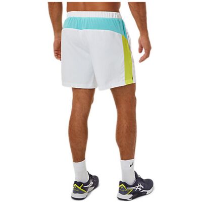 Asics Short Men Court Color Block Uomo XL Asics Short Men Court Color Block Uomo XL