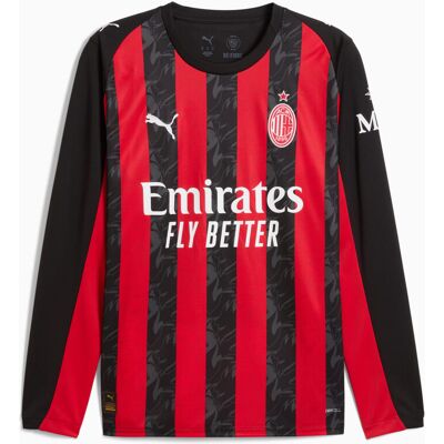 Ac Milan Maglia Gara Home Maniche Lunghe Puma 2025/26 Ac Milan Maglia Gara Home Maniche Lunghe Puma 2025/26
